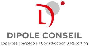 Dipole Conseil - Logo large - Cabinet d'expertise comptable, consolidation et international sur Lyon